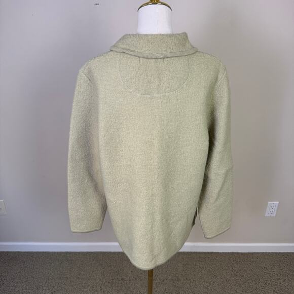 Appleseeds Vintage 100% Wool Button Up Jacket US Women's L - Picture 2 of 5